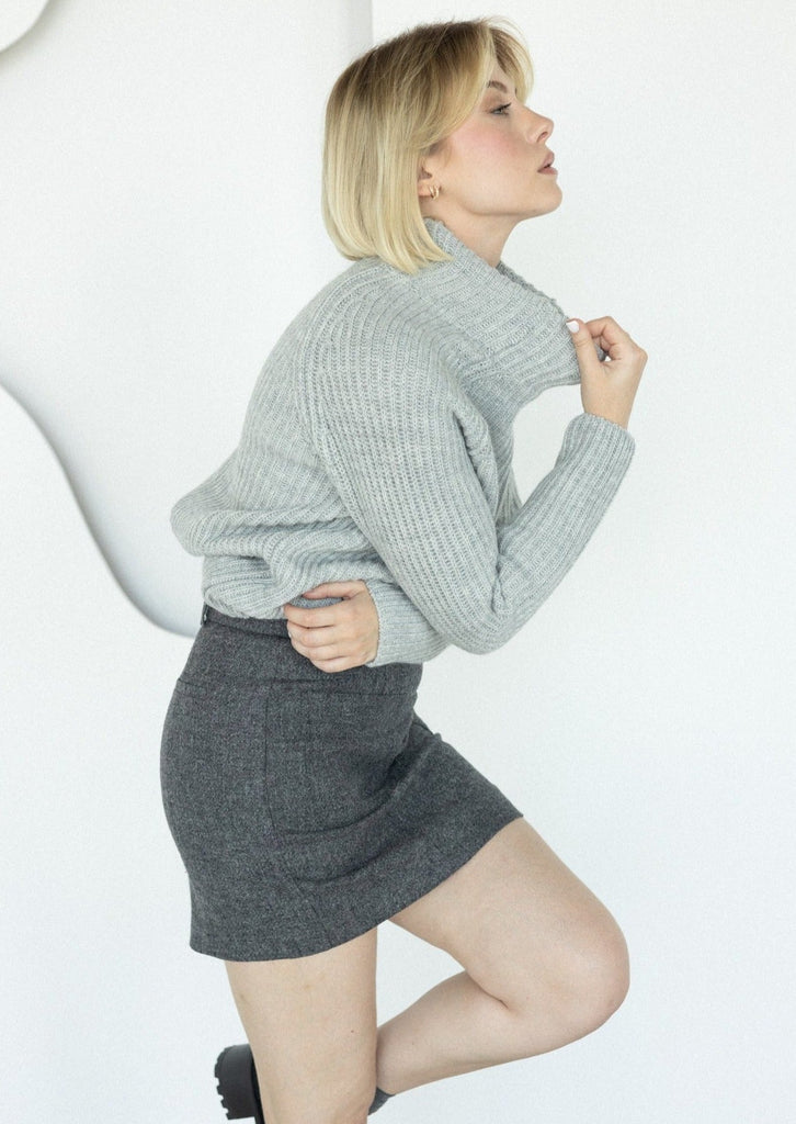 Drykorn Arwen Rollkragenpullover aus Alpaka Woll Mix