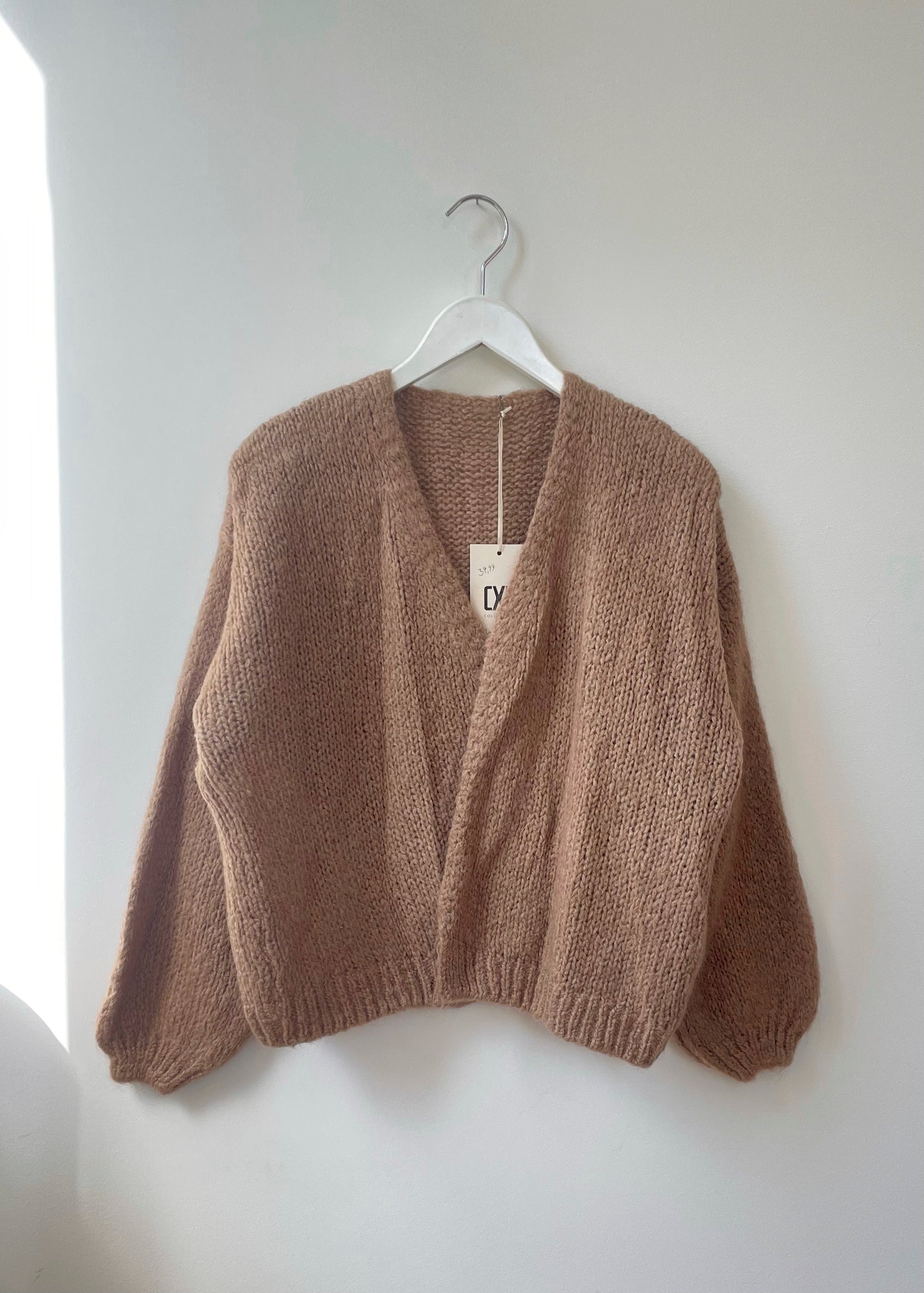 Taupe Lola Cardigan OS