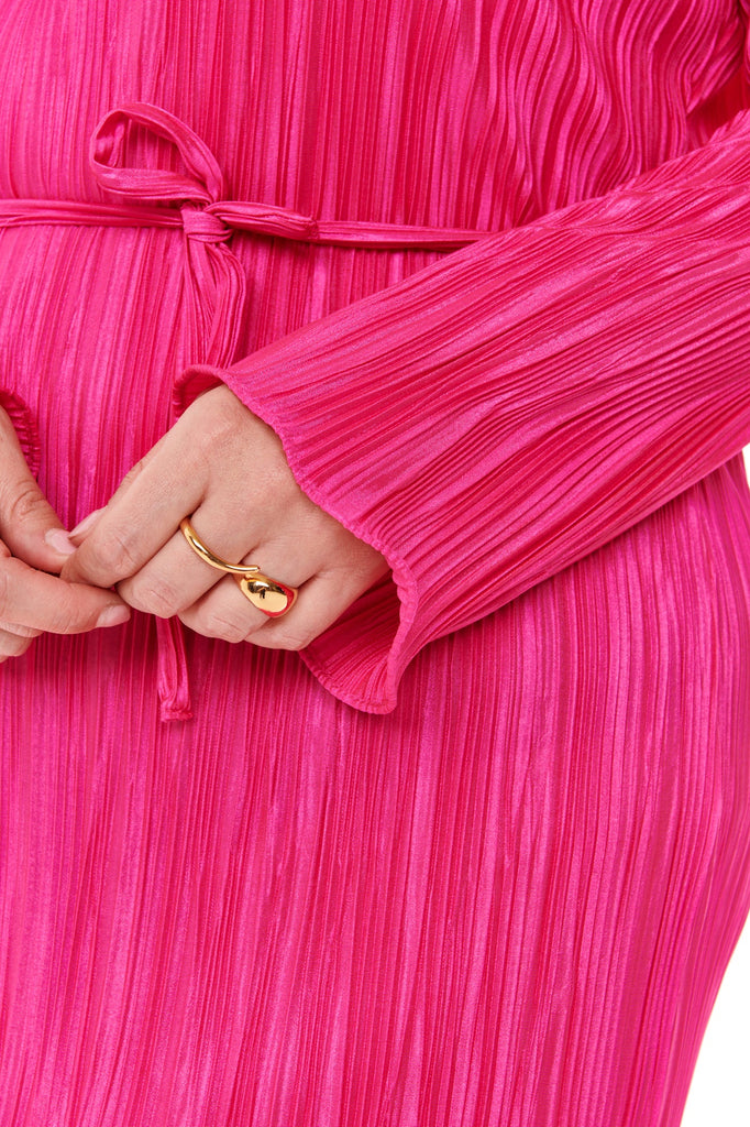 Never Fully Dressed Produkte Pink Plissée Dress